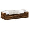 vidaXL daybed med skuffer uden madras 100x200 cm r&oslash;get eg