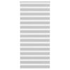 vidaXL zebragardin lysegr&aring; 100x200 cm stofbredde 95,9 cm polyester