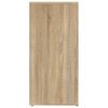 vidaXL skænk 40x33x70 cm konstrueret træ sonoma-eg