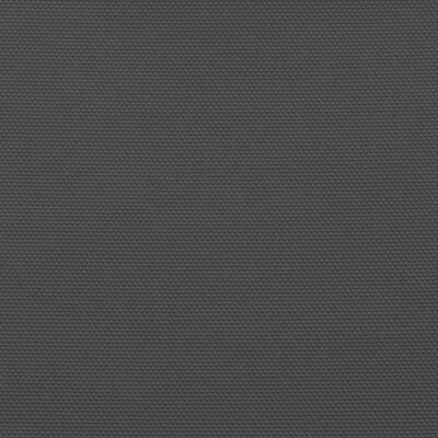 vidaXL altanafskærmning 75x1000 cm 100 % polyester antracitgrå