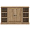 vidaXL Sideboard Artisan Egetr&aelig; 100 x 35,5 x 60 cm Konstrueret tr&aelig;