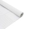 vidaXL vinduesfolie PVC matteret hvid