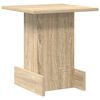vidaXL Endebord Sonoma eg 35,5 x 35 x 40 cm Konstrueret tr&aelig;