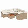 vidaXL 9 stk. Beige