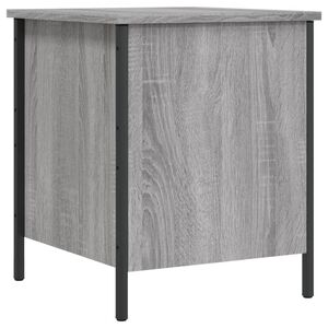 vidaXL opbevaringsb&aelig;nk 40x42,5x50 cm konstrueret tr&aelig; gr&aring; sonoma-eg
