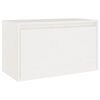 vidaXL v&aelig;gskab 60x30x35 cm massivt fyrretr&aelig; hvid