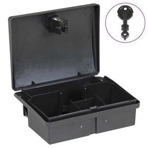 vidaXL musefælder 5 stk. 13x10x4 cm sort