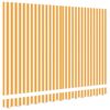 vidaXL Reservedug til markise Gul og Hvid 235 x 195 cm Polyester