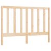 vidaXL sengeg&aelig;rde 126x4x100 cm massivt fyrretr&aelig;