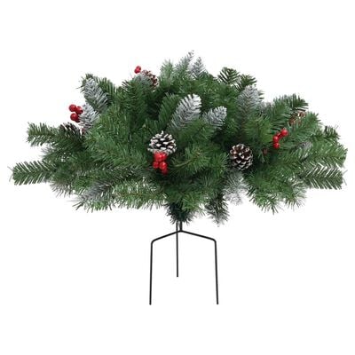 vidaXL kunstigt juletræ 40 cm PVC grøn