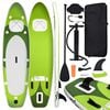 vidaXL oppusteligt paddleboards&aelig;t 300x76x10 cm gr&oslash;n