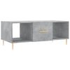 vidaXL sofabord 102x50x40 cm konstrueret tr&aelig; betongr&aring;