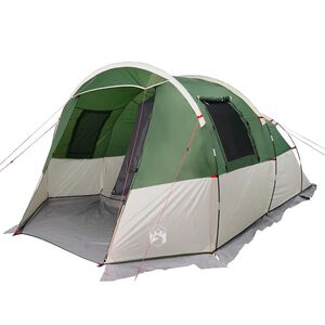 vidaXL 4-personers campingtelt vandt&aelig;t gr&oslash;n