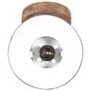 vidaXL industrielle v&aelig;g-/loftlamper 2 stk. 20x25 cm E27 mat sort
