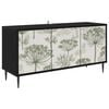 vidaXL TV-skab GOTHA 102 x 33 x 51 cm Sort eg Konstrueret tr&aelig;