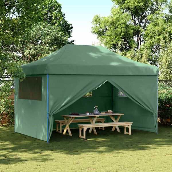 vidaXL Party Tent Gr&oslash;n 292 x 440 x 315 cm Oxford stof
