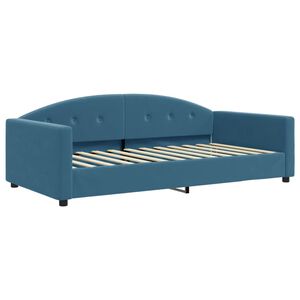 vidaXL daybed 100x200 cm velour bl&aring;