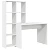 vidaXL Bord Hvid Konstrueret tr&aelig; 138,5 x 55 x 143 cm