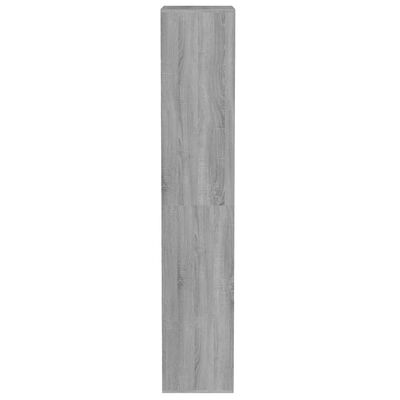 vidaXL skoreol 54x34x183 cm konstrueret træ grå sonoma-eg