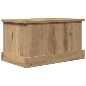 vidaXL opbevaringskasse 30x50x28 cm konstrueret tr&aelig; kunsteg