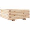 vidaXL plantekasse 60x60x26,5 cm massivt fyrretræ