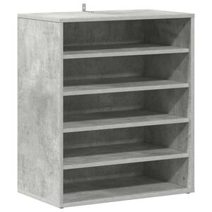 vidaXL skoreol 60x35x70 cm konstrueret tr&aelig; betongr&aring;