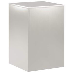 vidaXL Planteholder S&oslash;lv 40 x 40 x 60 cm St&aring;l