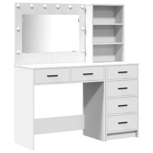 vidaXL Kl&aelig;deskab 2 stk. Hvid 78.5 x 41 x 135 cm Konstrueret tr&aelig;