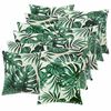 vidaXL Pudebetr&aelig;k 12 pcs HEERLEN Bladm&oslash;nster 50 x 50 cm Polyester
