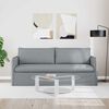 vidaXL Sofa Lysegr&aring; Samlede dimensioner: 196 x 82 x 85 cm (B x D x H)