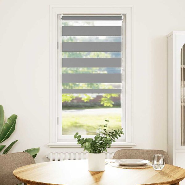 vidaXL zebragardin 40,9x100 cm stofbredde 36,7 cm gr&aring;