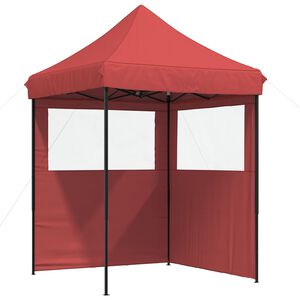 vidaXL Party Tent 200 x 200 x 306 cm Bordeaux Oxford stof