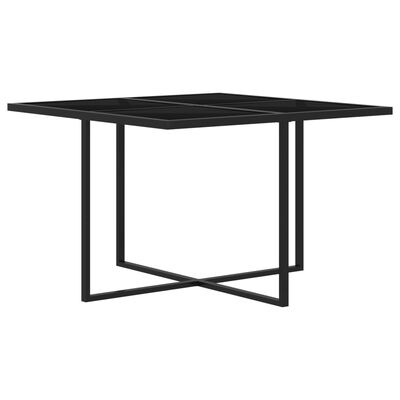 vidaXL udendørs spisebordssæt 5 dele med hynder polyrattan grå