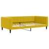 vidaXL daybed 100x200 cm velour gul