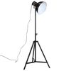 vidaXL gulvlampe 61x61x90/150 cm 25 W E27 sort