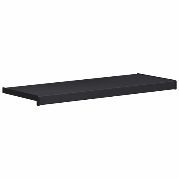 vidaXL Vindueskarm Antracit med tr&aelig;struktur 60 x 35 x 4,5 cm PVC