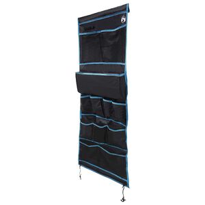 vidaXL Opbevaringspose med opbevaring Sort og Bl&aring; 161 x 58,5 cm oxford