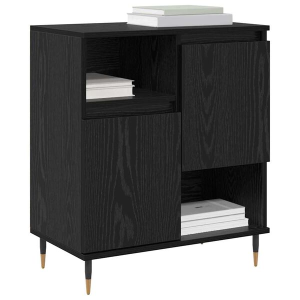 vidaXL Sideboard Sort eg 60 x 35 x 70 cm