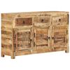 vidaXL sk&aelig;nk 110x30x65 cm massivt mangotr&aelig;