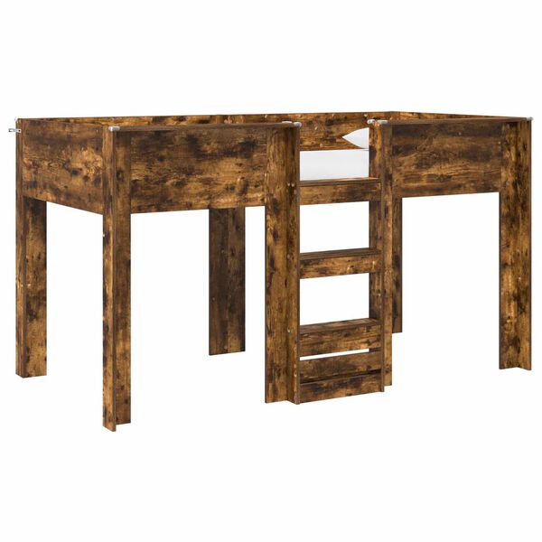 vidaXL K&oslash;jeseng til B&oslash;rn R&oslash;get eg 100 x 200 cm Konstrueret tr&aelig;