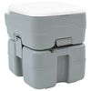 vidaXL Camping toilet Gr&aring; 41,5 x 36,5 x 42 cm H&oslash;j-densitet Polyethylen