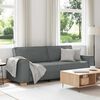 vidaXL 3-personers sofa m&oslash;rkegr&aring; 220x78x84 cm stof