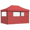 vidaXL Party Tent Bordeaux 279 x 410 x 315 cm Oxford stof