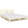 vidaXL palleseng massivt fyrretr&aelig; 180 x 200 cm