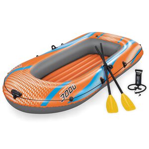 Bestway Oppustelig b&aring;d Orange 246 x 122 cm PVC