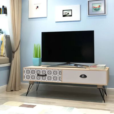 vidaXL TV-bord 100 x 40 x 35 cm brun