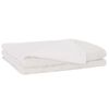 vidaXL V&aelig;gtet t&aelig;ppe Hvid 200 x 225 cm 9 kg 100% Bomuld 205T
