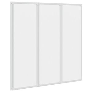 Brusev&aelig;g 117x120 cm 3 paneler foldbar