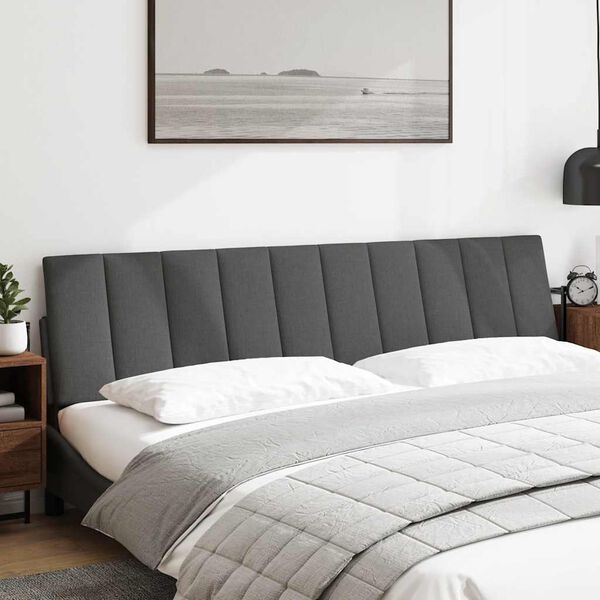 vidaXL gavlpude Hanko 200 cm stof m&oslash;rkegr&aring;