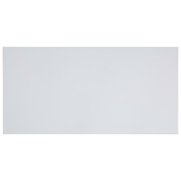 vidaXL spisebord 120 x 60 x 74 cm hvid og sort